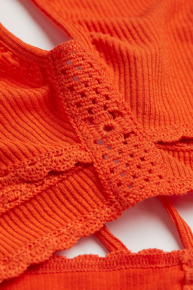 Cut-Out Crop Top
