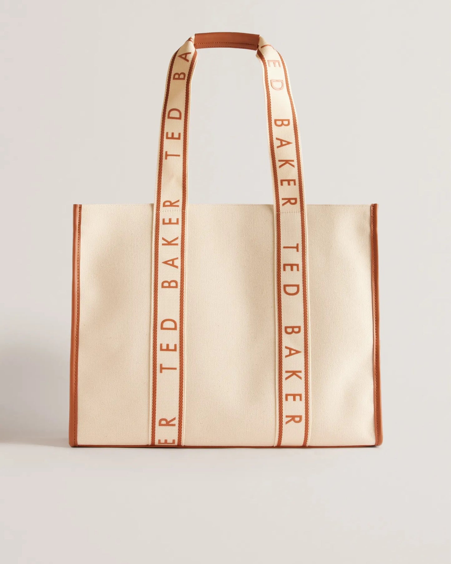 Branded Webbing Canvas Tote Bag