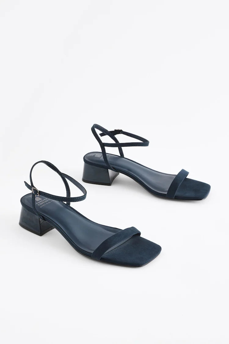 Extra Wide Fit Forever Comfort® Low Heel Sandals