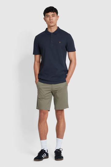 Forster Organic Cotton Blend Short Sleeve Polo Shirt