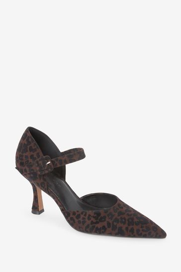 Forever Comfort Point Toe Mary Jane Court Shoes