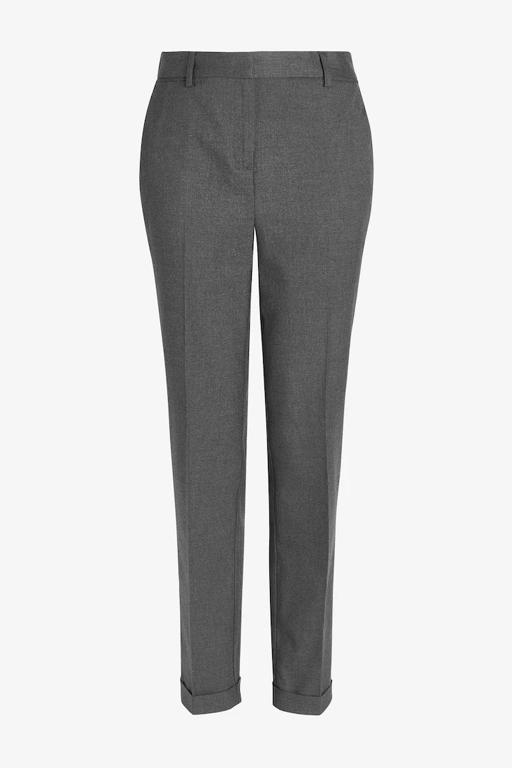 Taper Leg Tailored Trousers