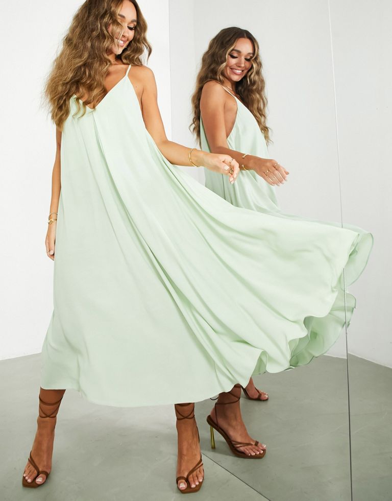 EDITION Trapeze Cami Midi Dress