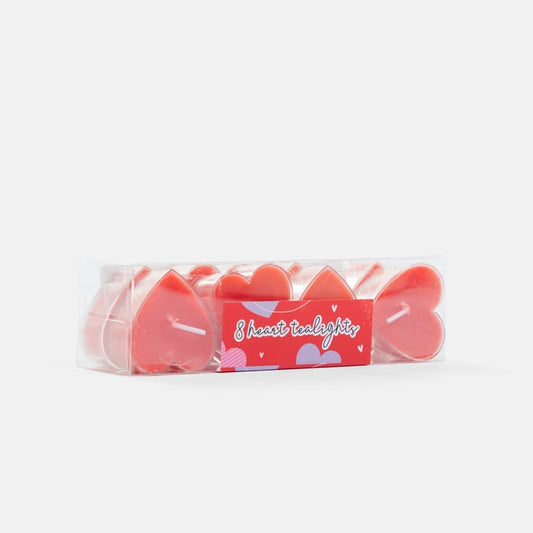 Heart Love Tealights Singular
