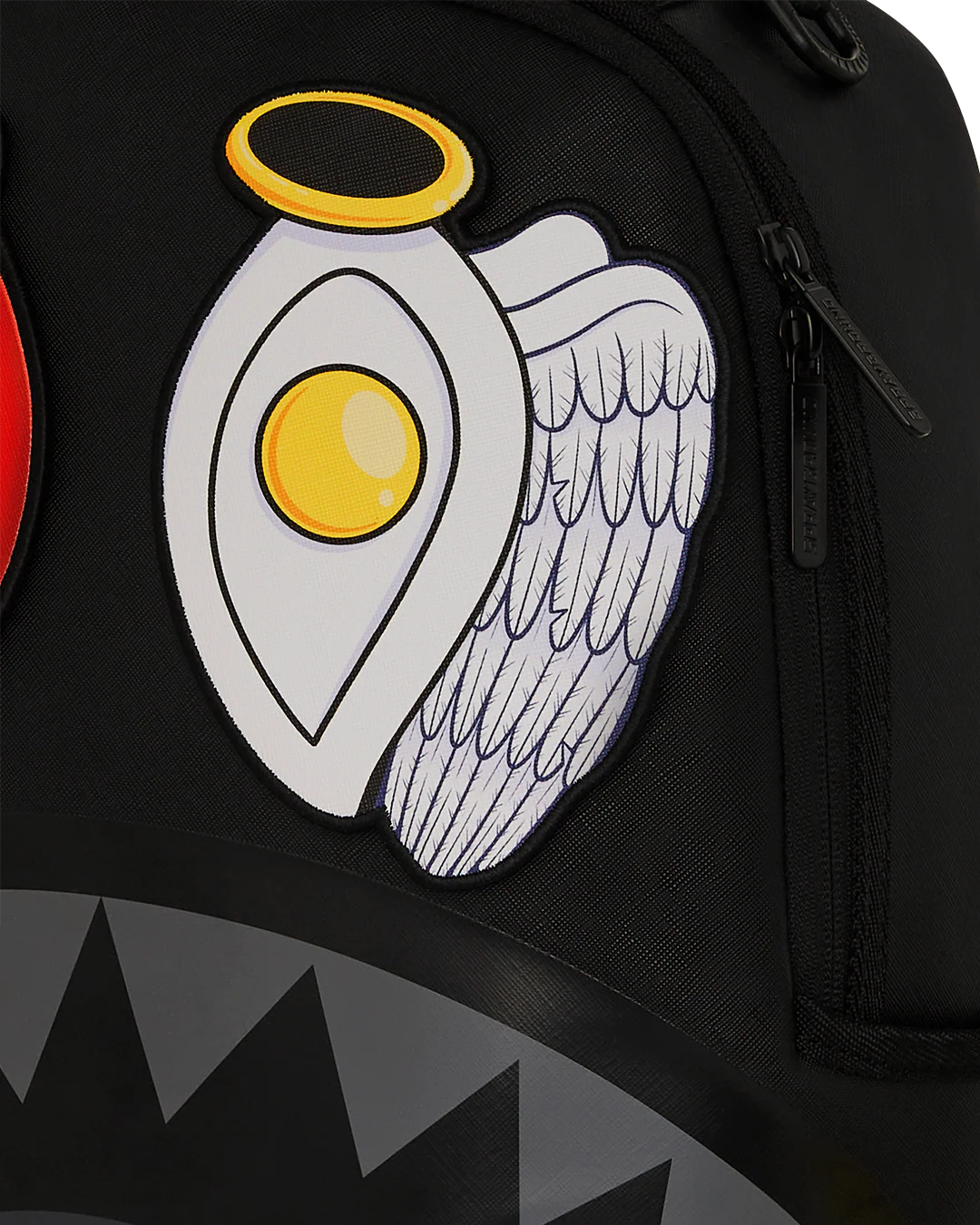Split Saint Velcro Removable 6 Eyes Shark Backpack