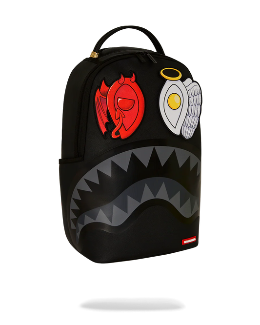 Split Saint Velcro Removable 6 Eyes Shark Backpack