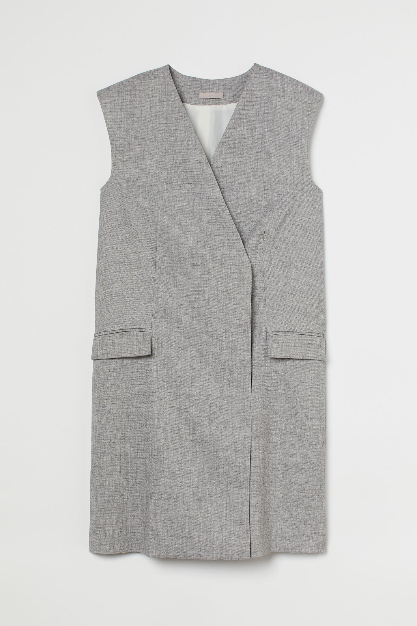 Sleeveless Jacket Dress