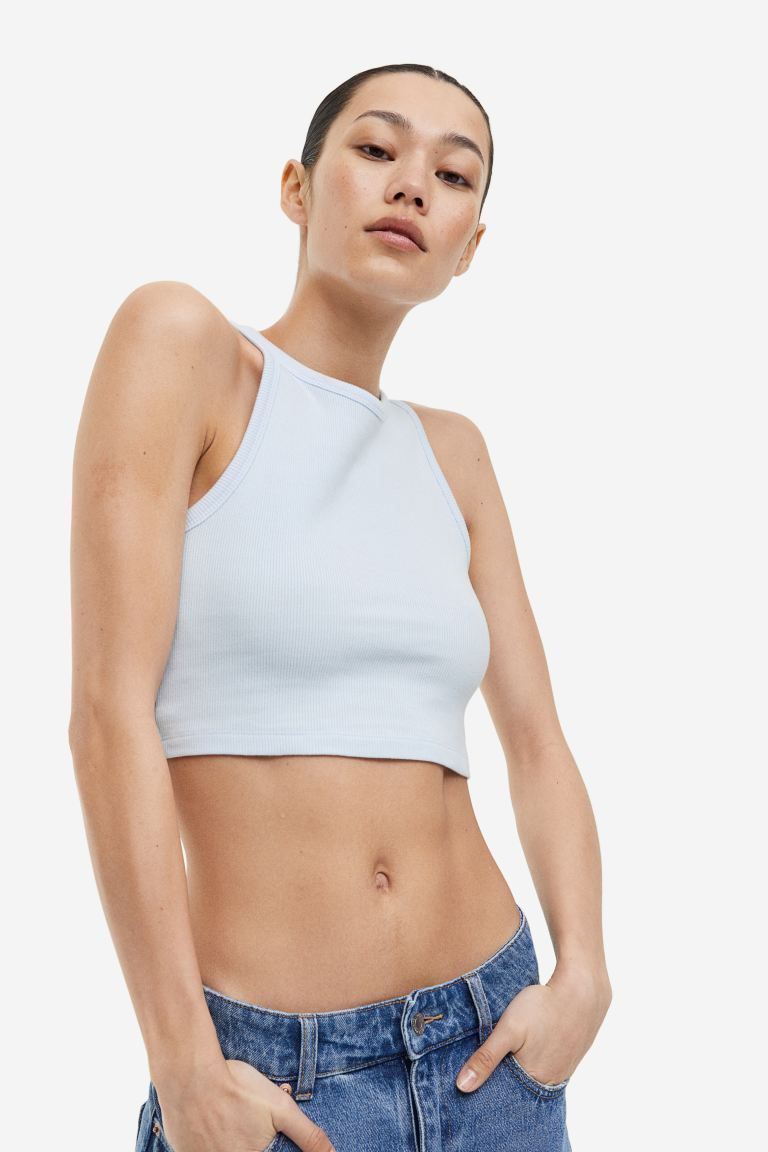 Cropped Vest Top