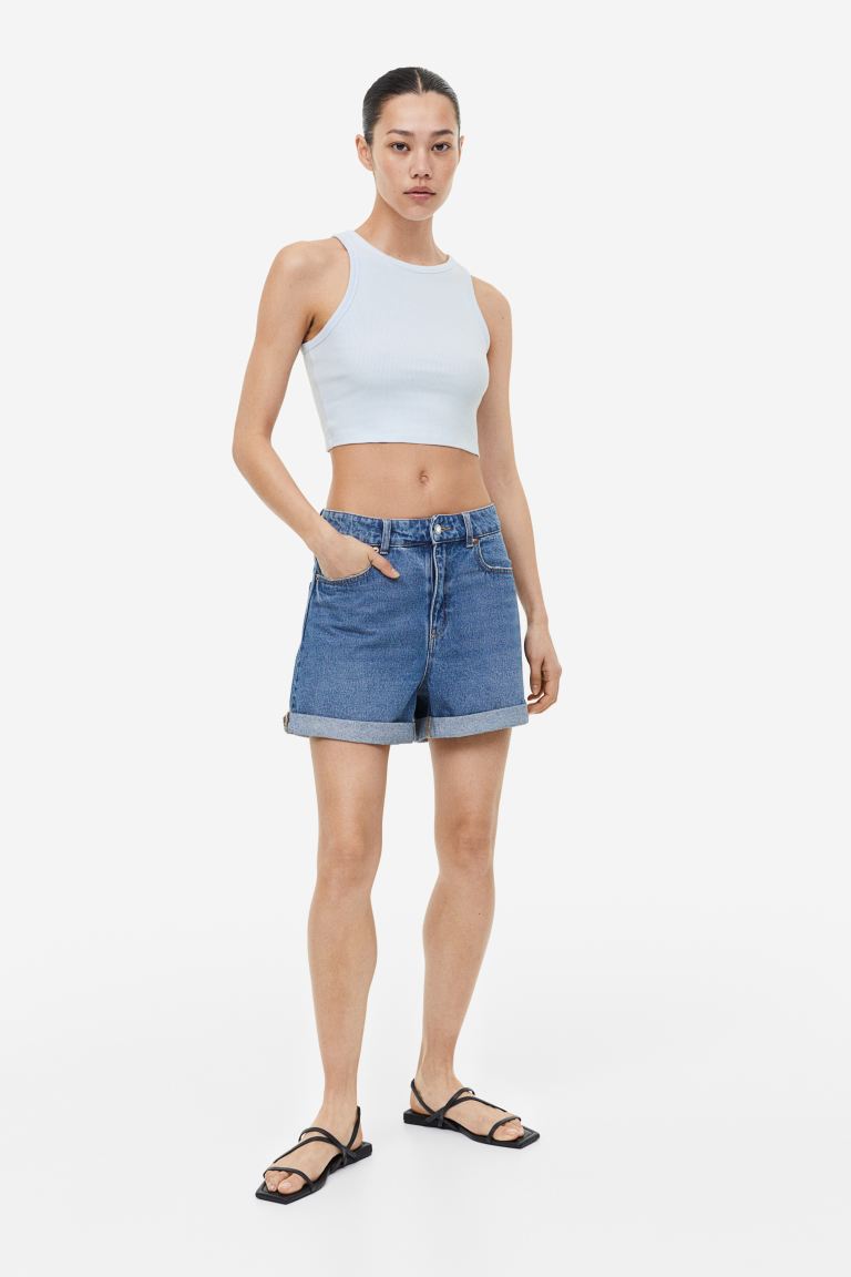 Cropped Vest Top