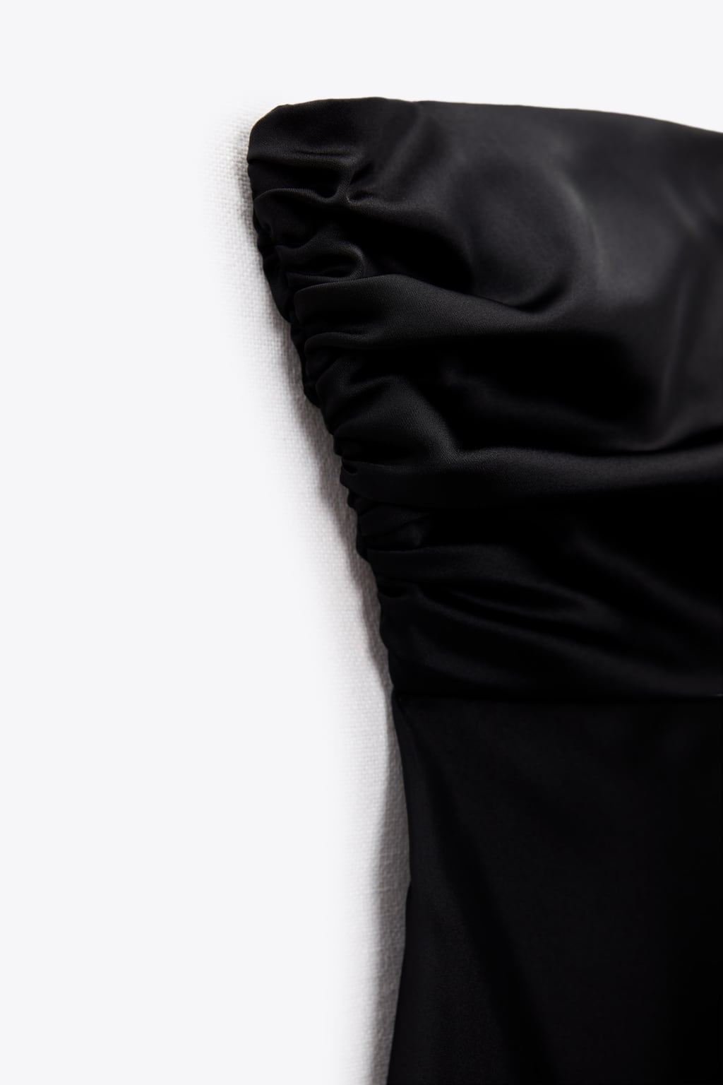 Satin Strapless Dress