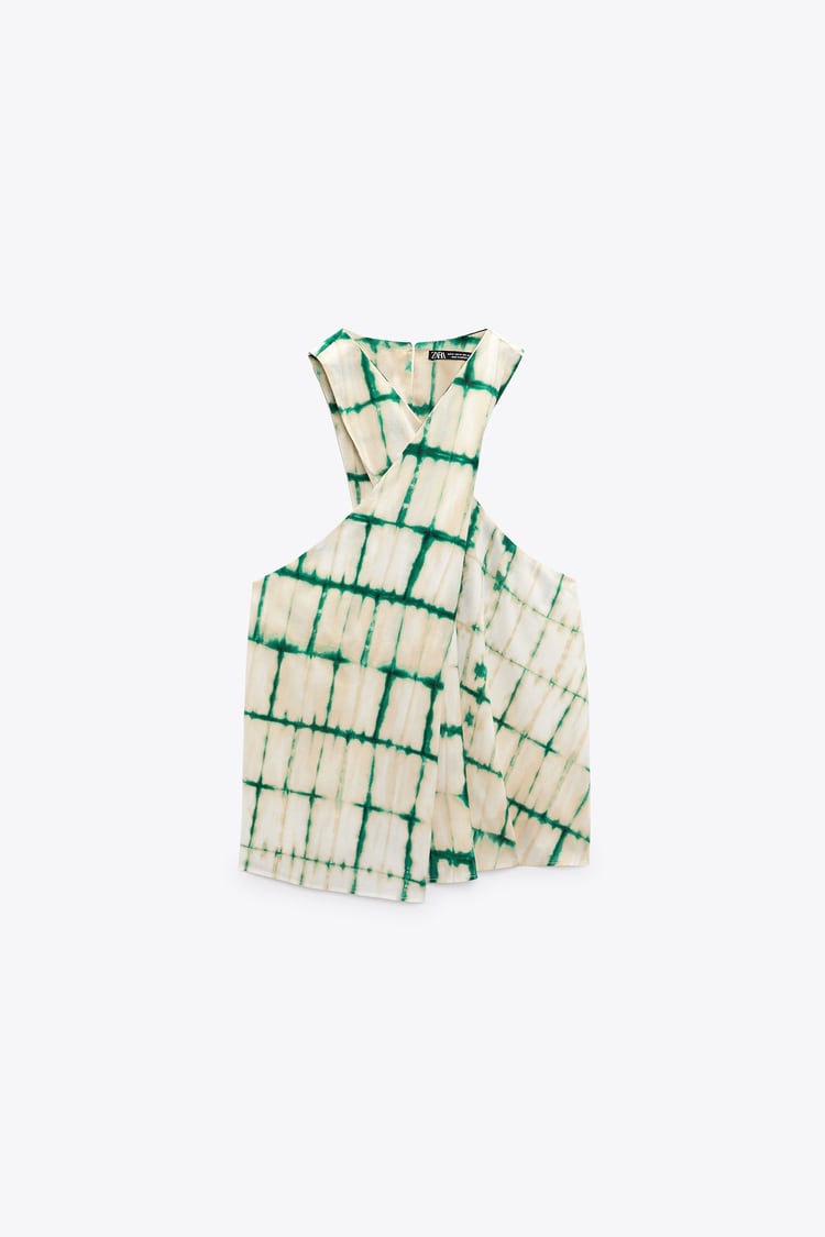 Printed Halter Top