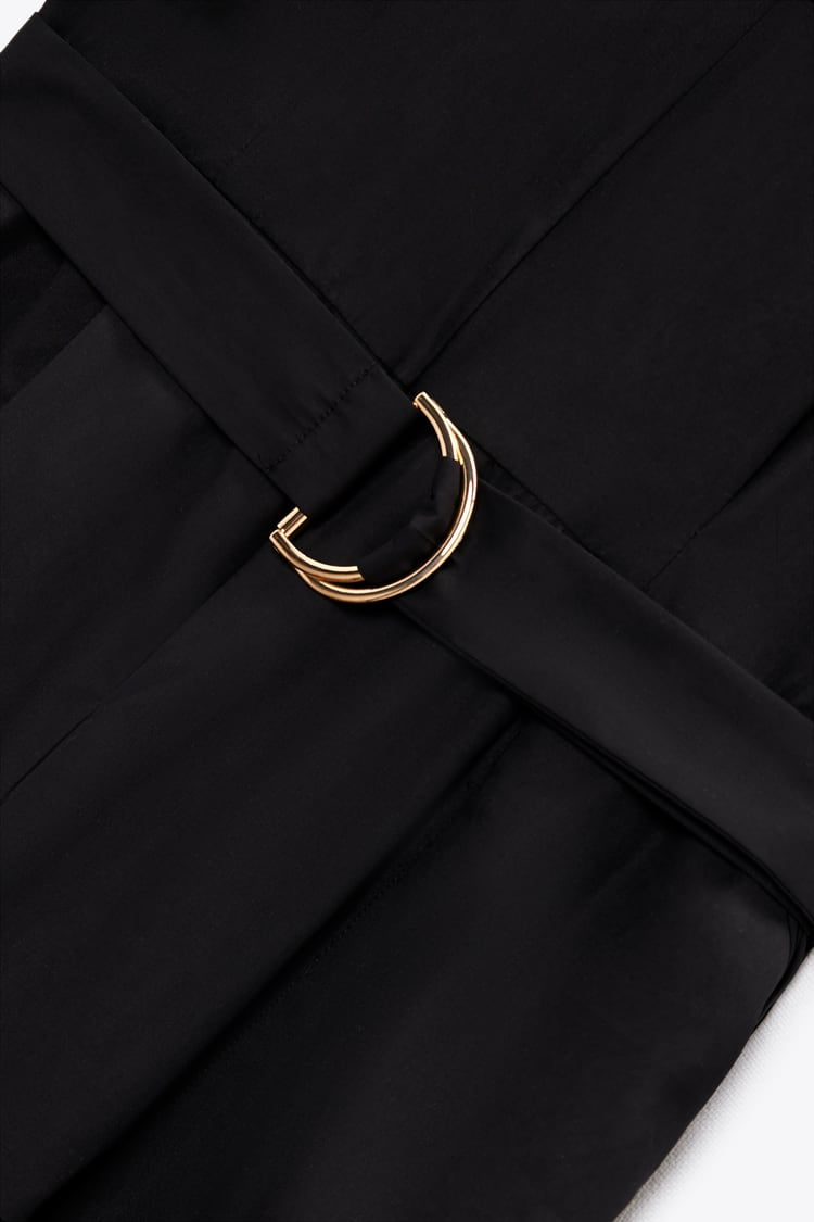 Poplin Cargo Jumpsuit