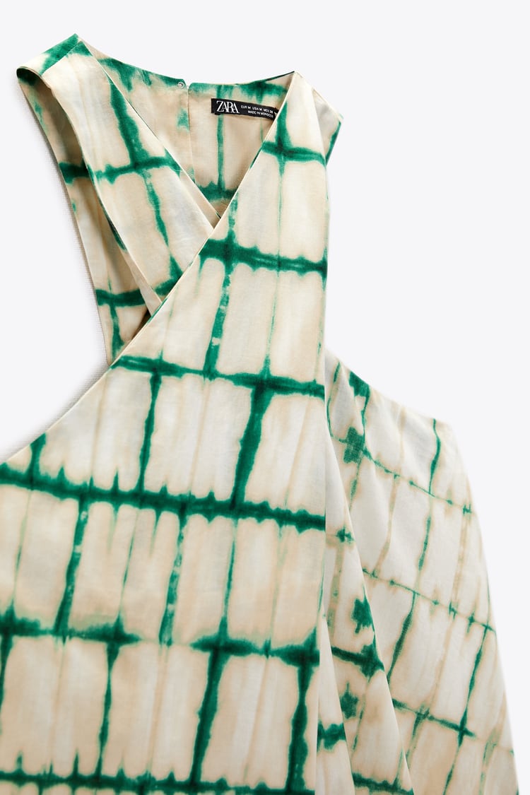 Printed Halter Top