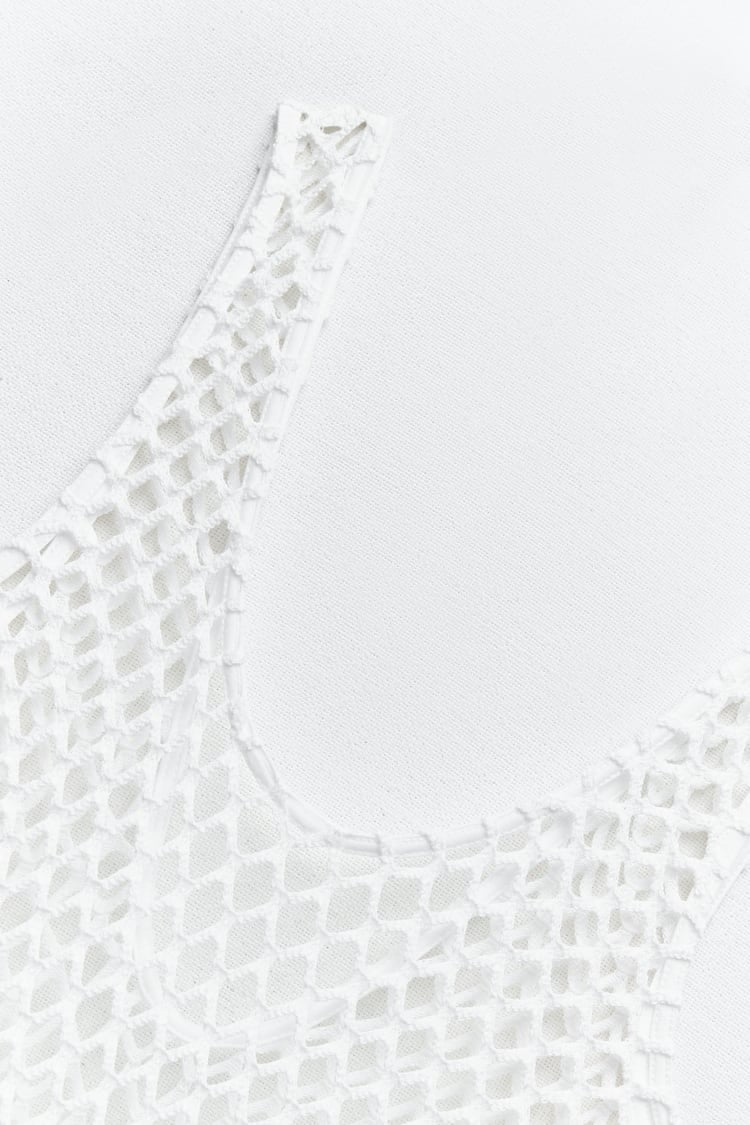 Combination Mesh Dress
