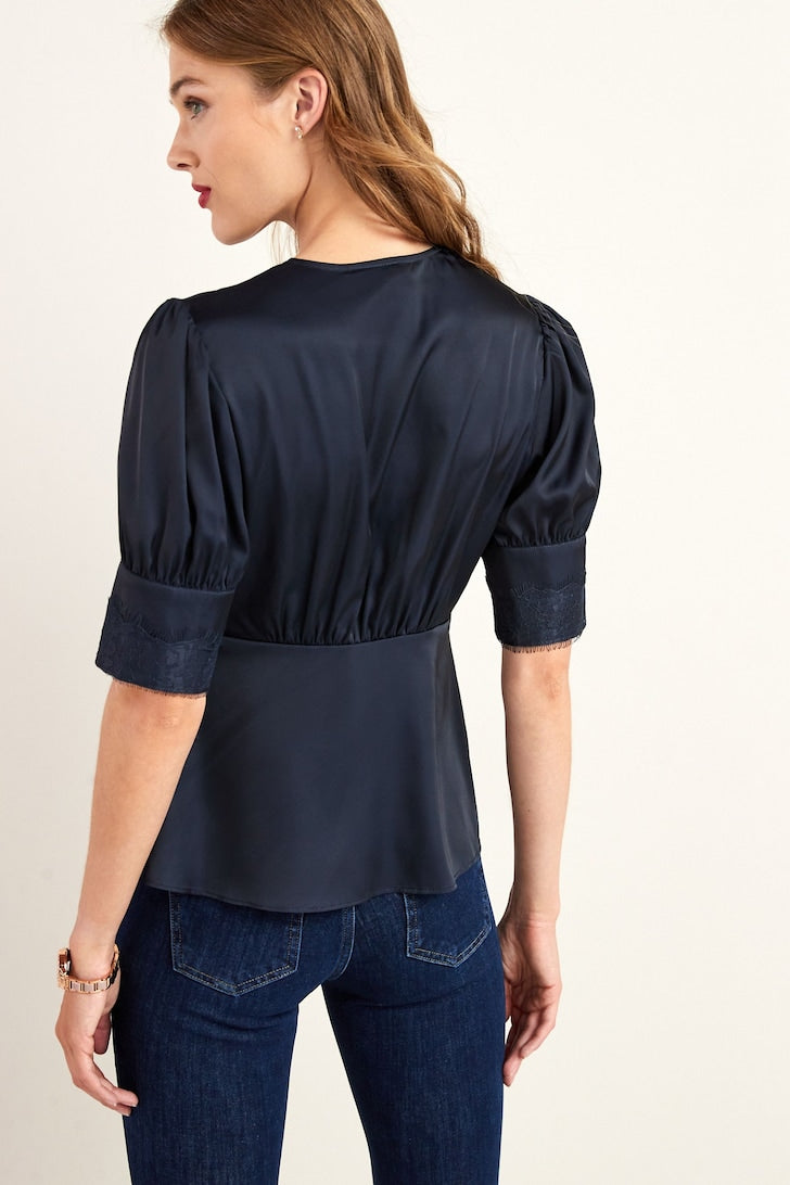 Lace V-Neck Top