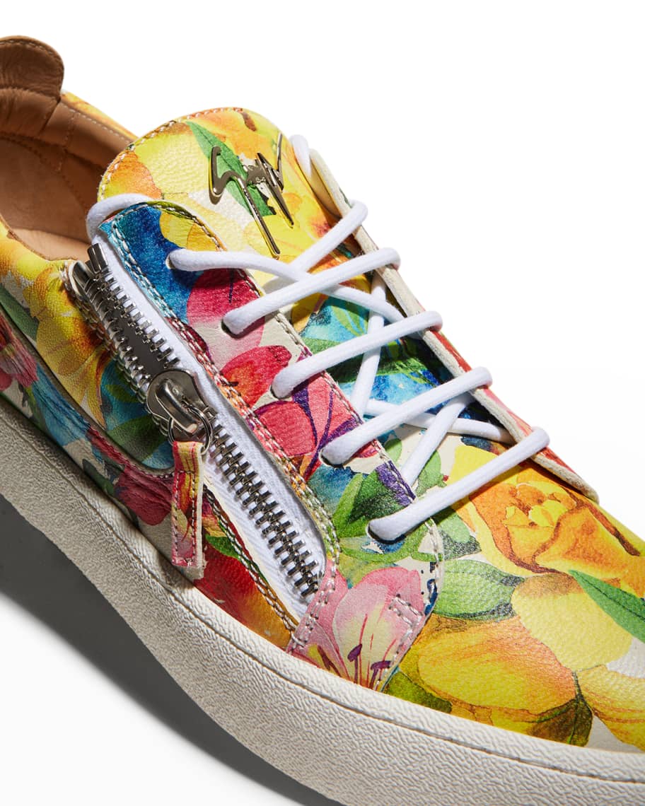 Nacy Floral Print Sneakers