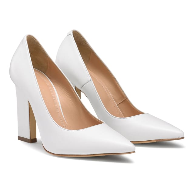 100 Point Blade Heel Court Shoe