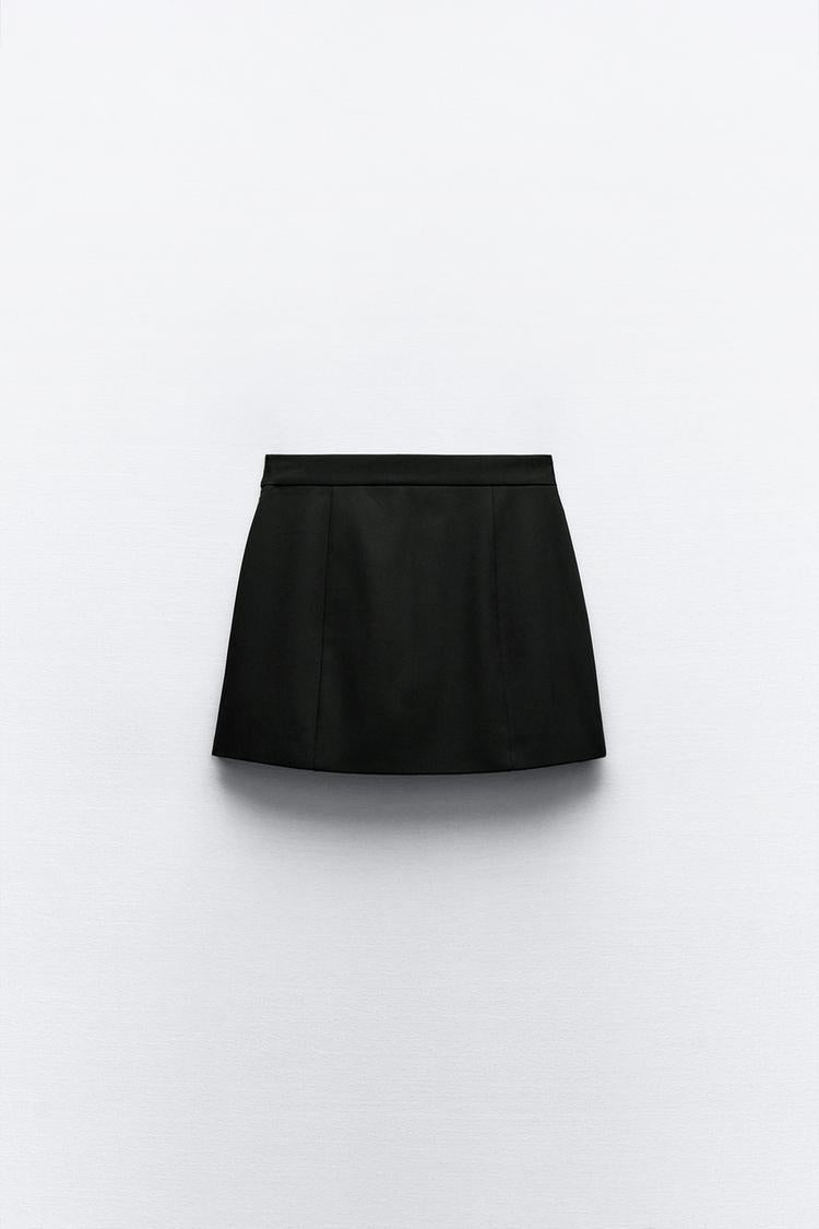 Pleated Mini Skirt