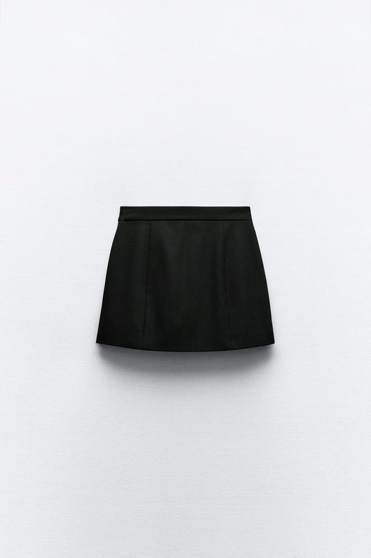 Pleated Mini Skirt