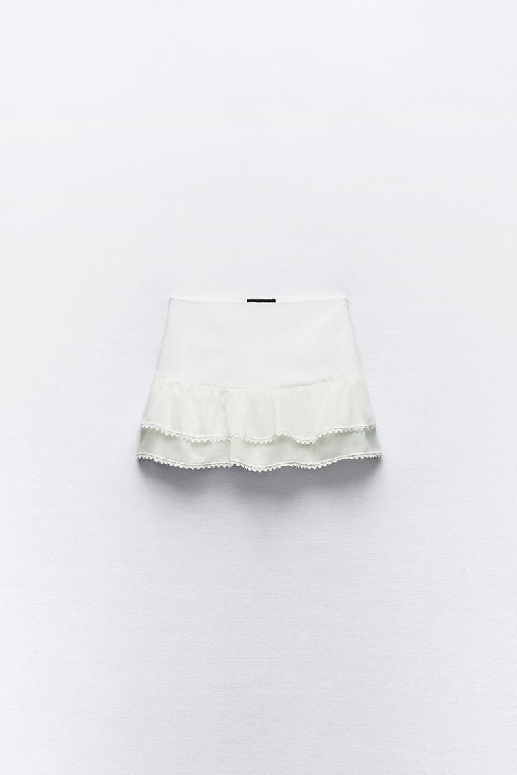 Mini Skirt with Ruffles