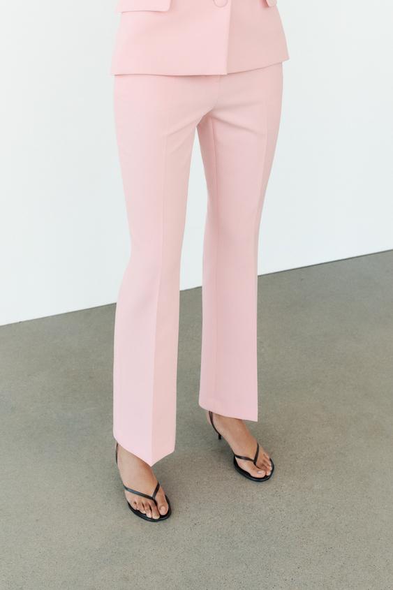 Flared Full Length Trousers