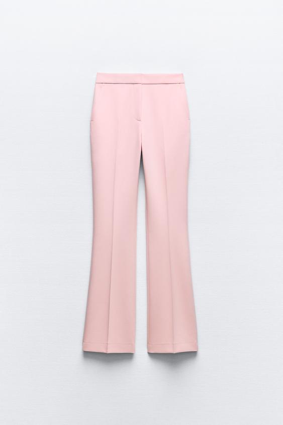 Flared Full Length Trousers