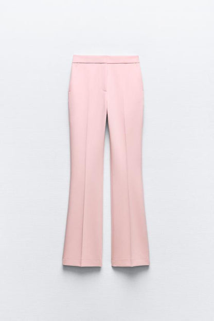 Flared Full Length Trousers