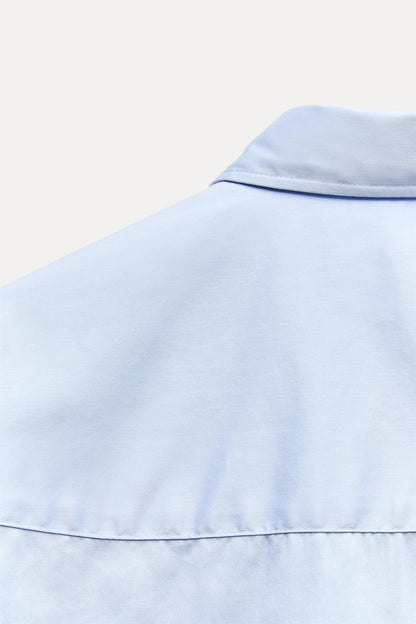 ZW Collection Voluminous Poplin Shirt