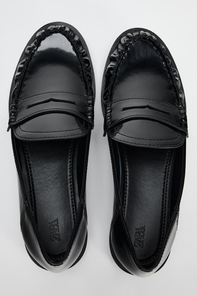 Patent-Finish Loafers