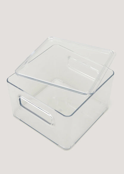 Acrylic Fridge Organiser With Lid