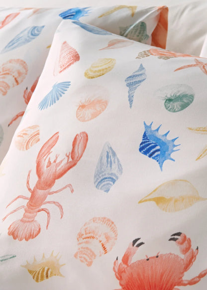 Shells Print Duvet Set