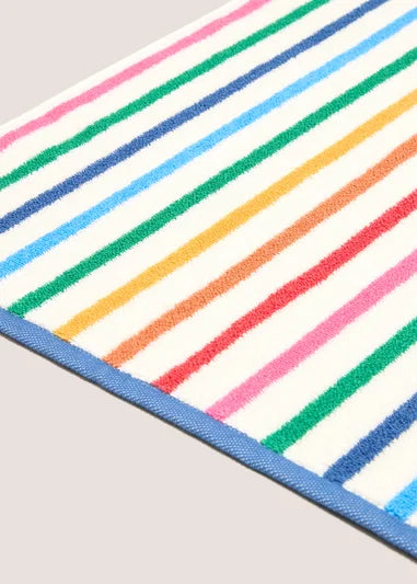 Rainbow Stripe Hand Towel