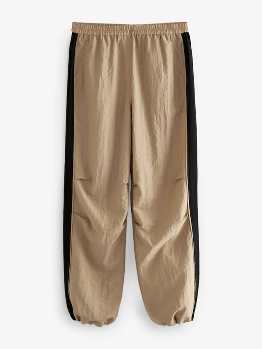 Side Stripe Pull On Track Pant Trousers
