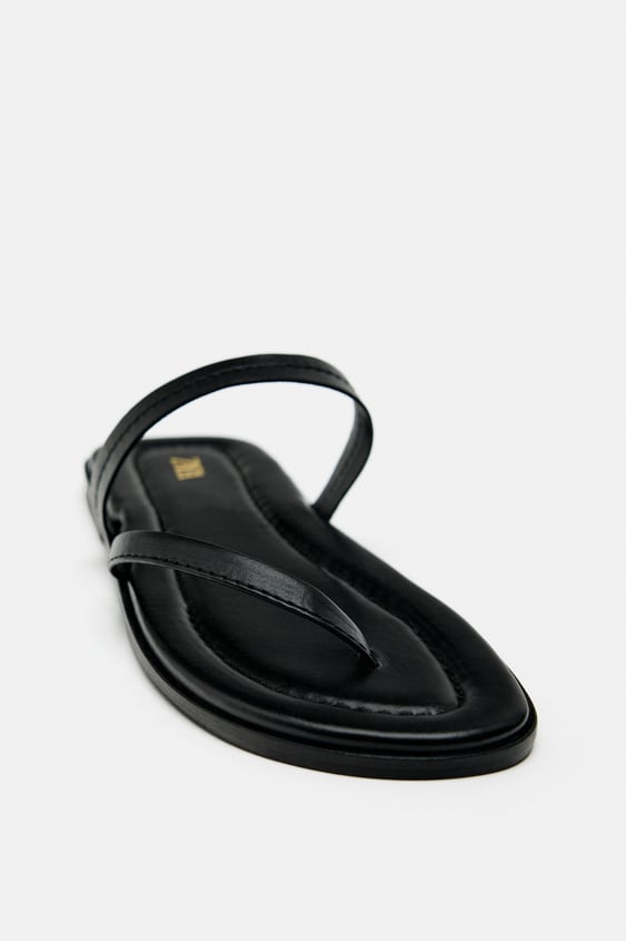 Flat Asymmetric Sandals