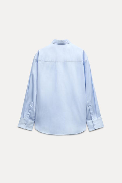 ZW Collection Voluminous Poplin Shirt