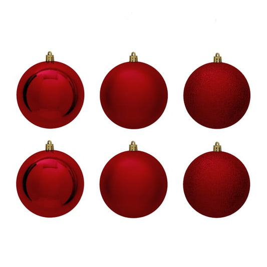 Winter Charm 10cm Bauble 10 Pack