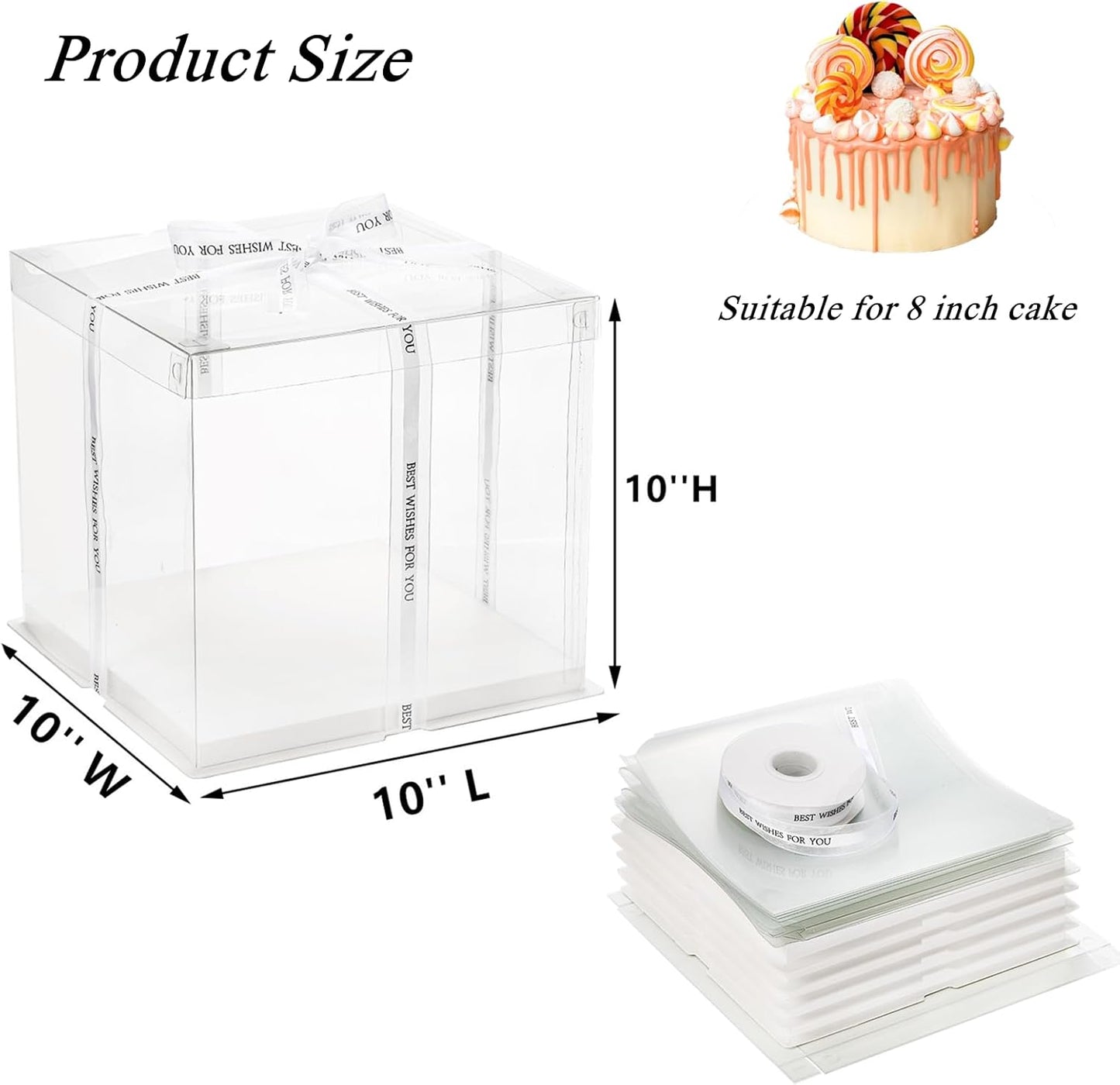 Large Clear Gift Box