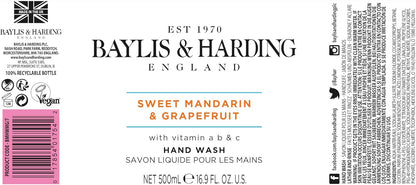 Antibacterial Hand Wash - Sweet Mandarin & Grapefruit