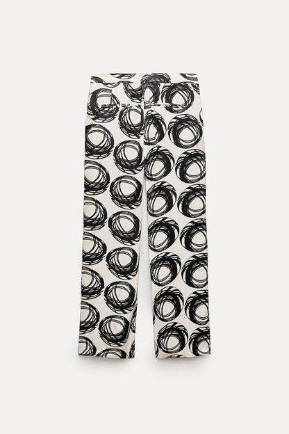 ZW Collection Printed Trousers