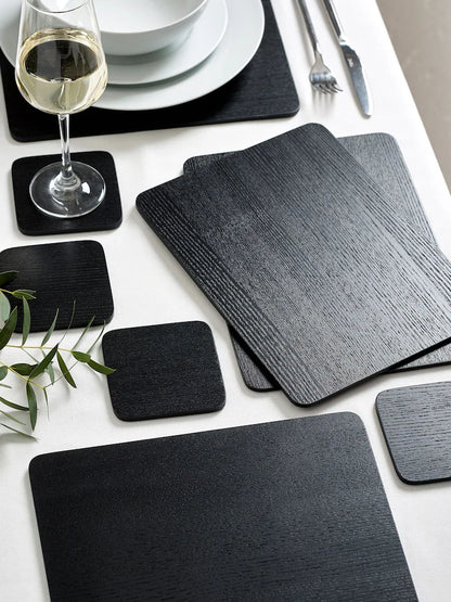 Wood Veneer Placemats & Coasters