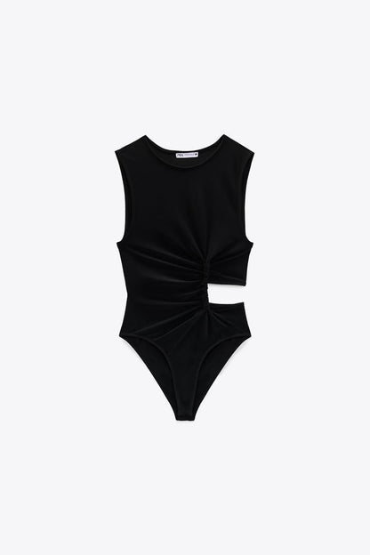 Cut-Out Bodysuit