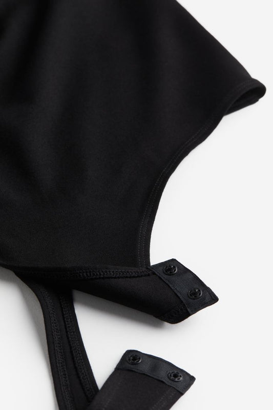 Asymmetric Thong Bodysuit