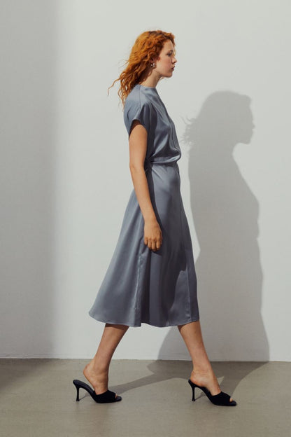 Tapered-Waist Dress