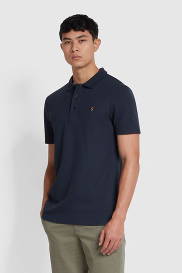 Forster Organic Cotton Blend Short Sleeve Polo Shirt