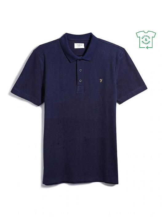 Forster Organic Cotton Blend Short Sleeve Polo Shirt