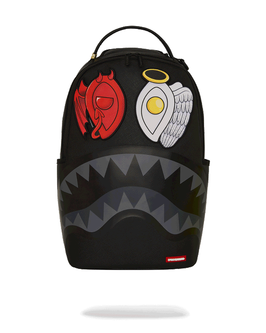 Split Saint Velcro Removable 6 Eyes Shark Backpack