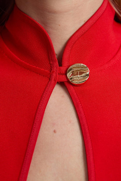 Figure Form Bandage Sleeveless Knit Top