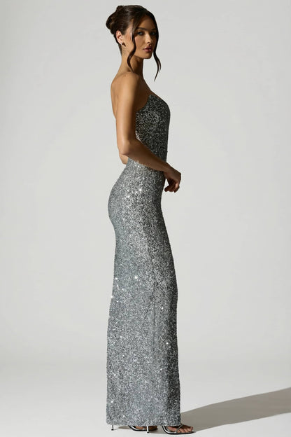 Embellished Corset Gown